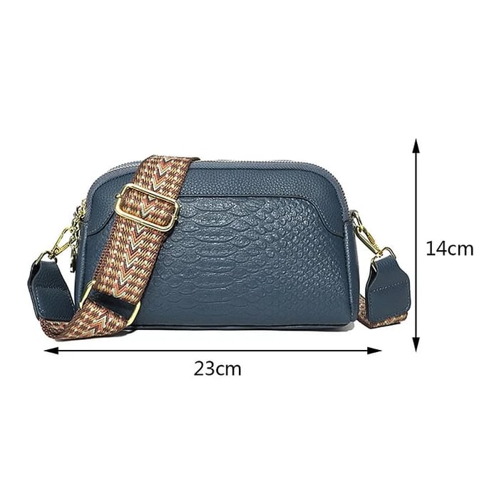 Paola | Bolso de Cuero Estilo Reptil