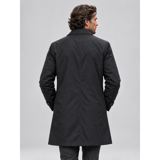 Trenchcoat impermeable de media longitud para hombre