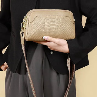 Paola | Bolso de Cuero Estilo Reptil