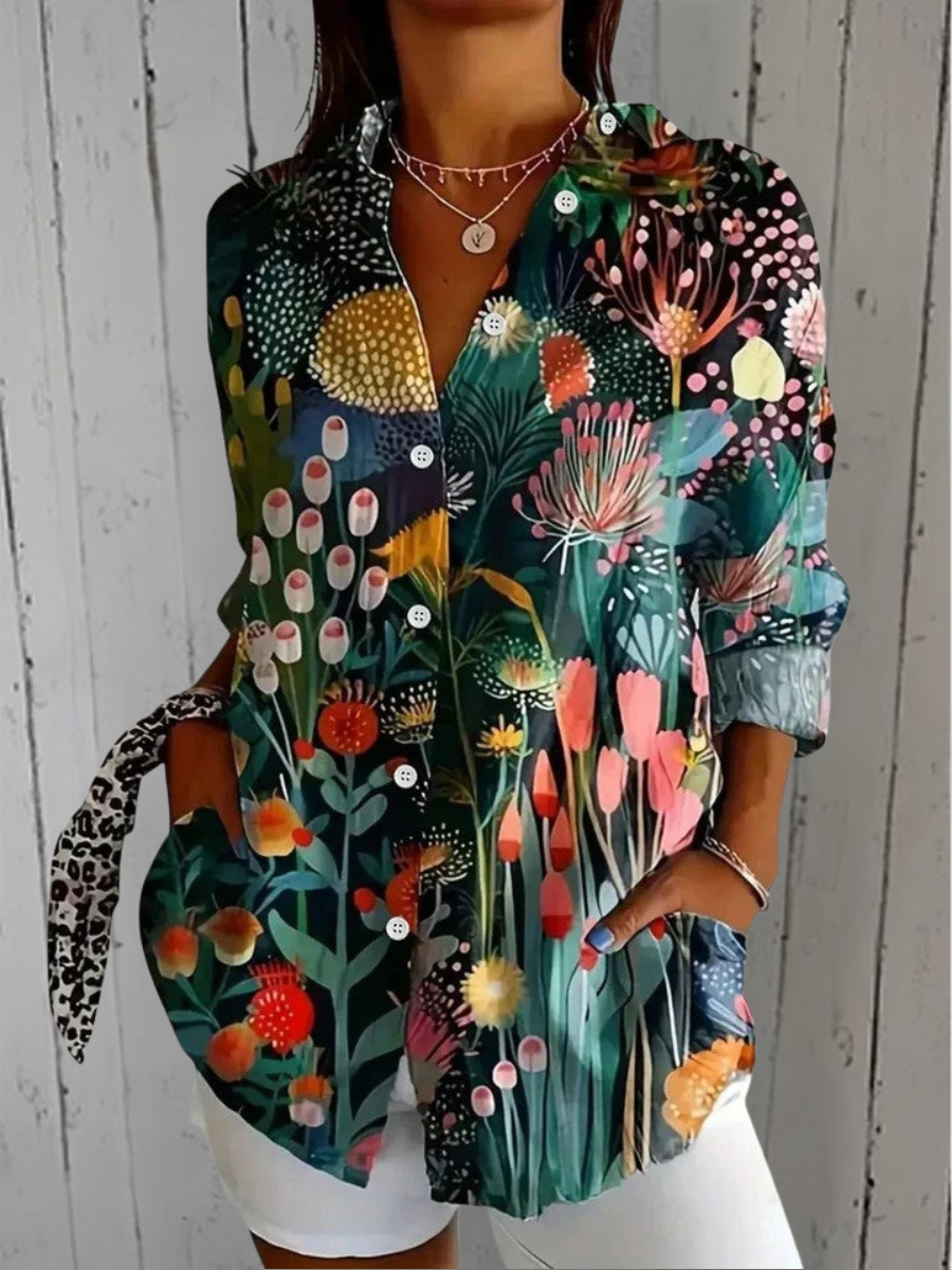 Amparo | Blusa de Diseño Artístico