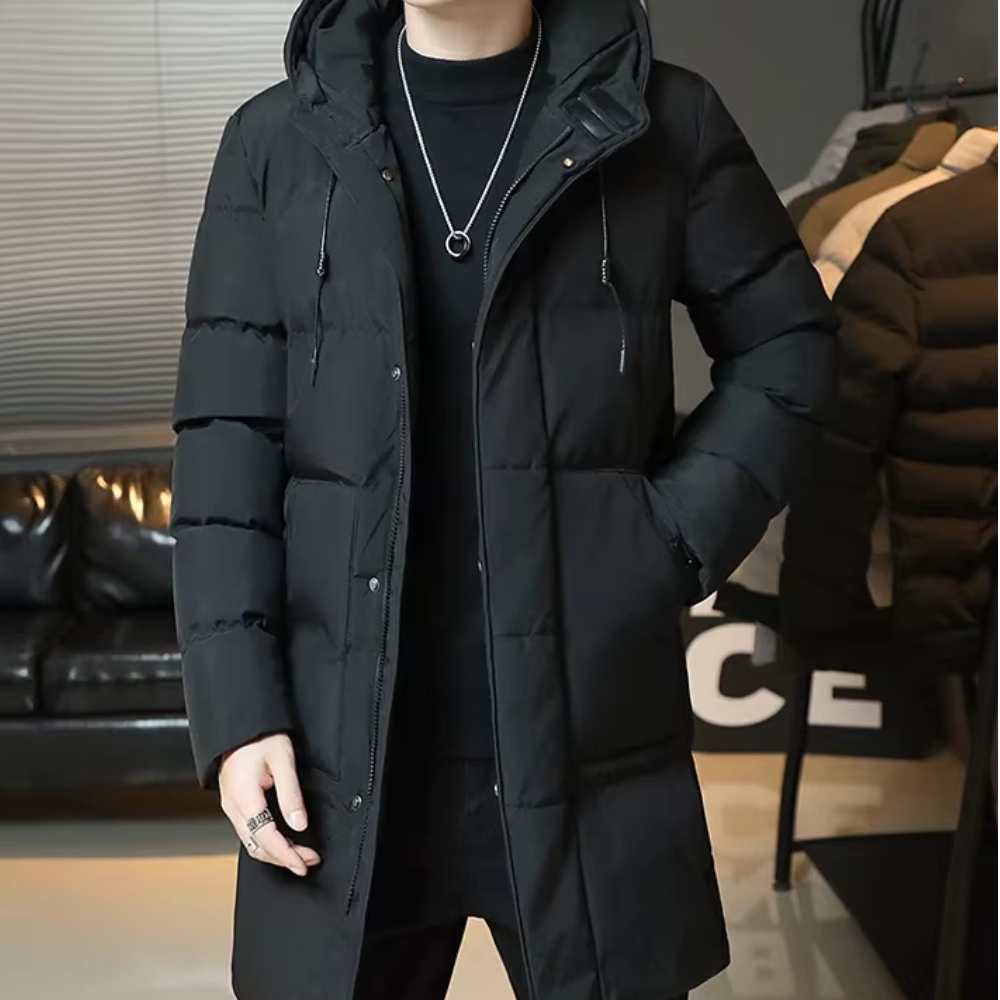 Paolo | Chaqueta Acolchada Larga