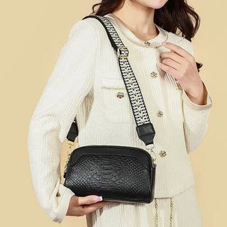 Paola | Bolso de Cuero Estilo Reptil