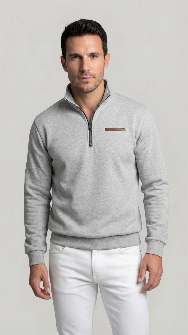 Juan | Suave Jersey Casual de Felpa