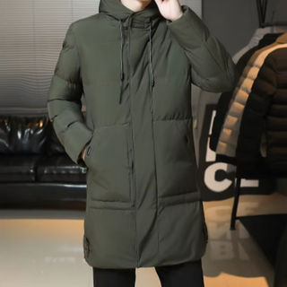 Paolo | Chaqueta Acolchada Larga