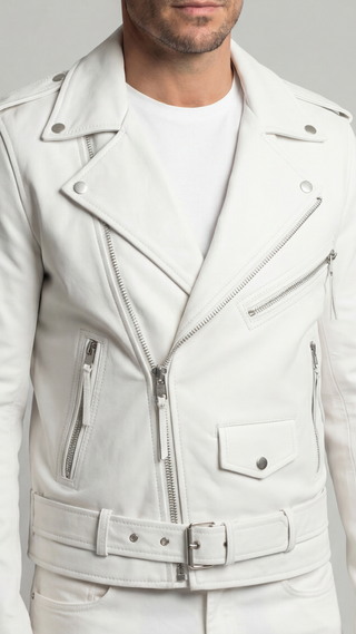 Austin | Chaqueta bomber de cuero