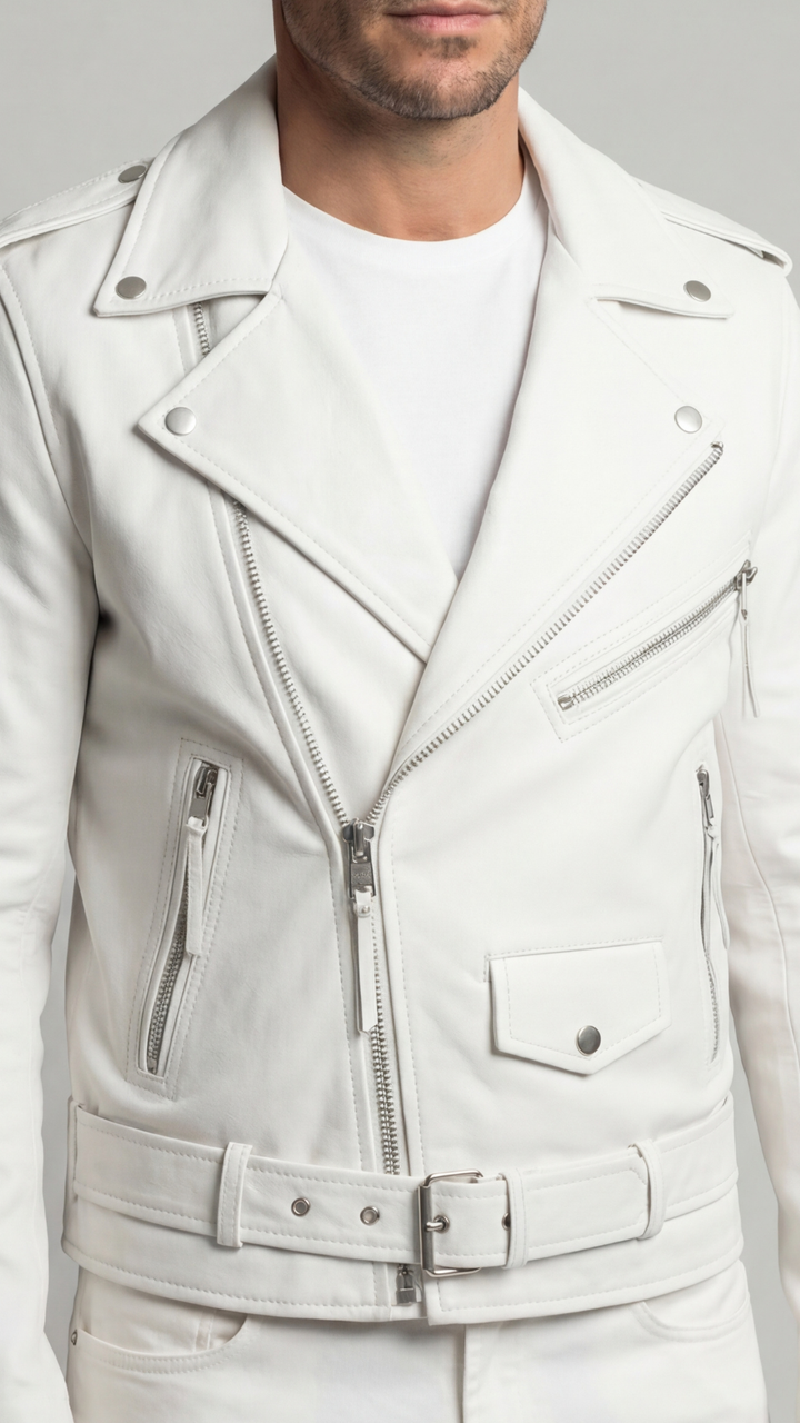 Austin | Chaqueta bomber de cuero