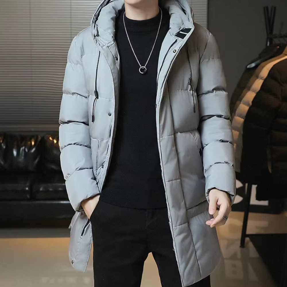 Paolo | Chaqueta Acolchada Larga