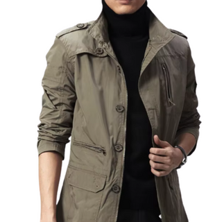 Silvio | Elegante Chaqueta Resistente al Viento