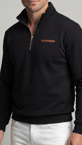 Juan | Suave Jersey Casual de Felpa