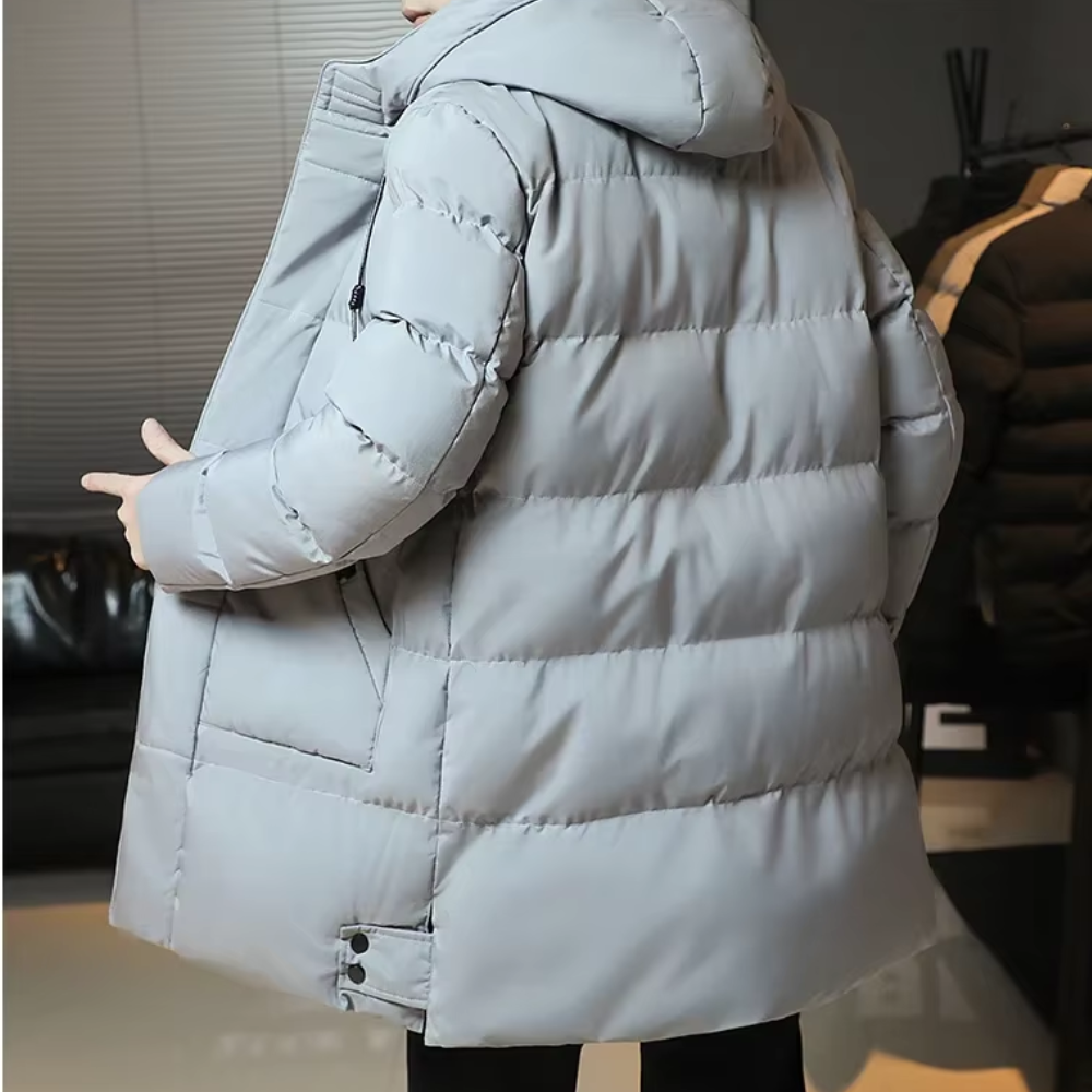 Paolo | Chaqueta Acolchada Larga