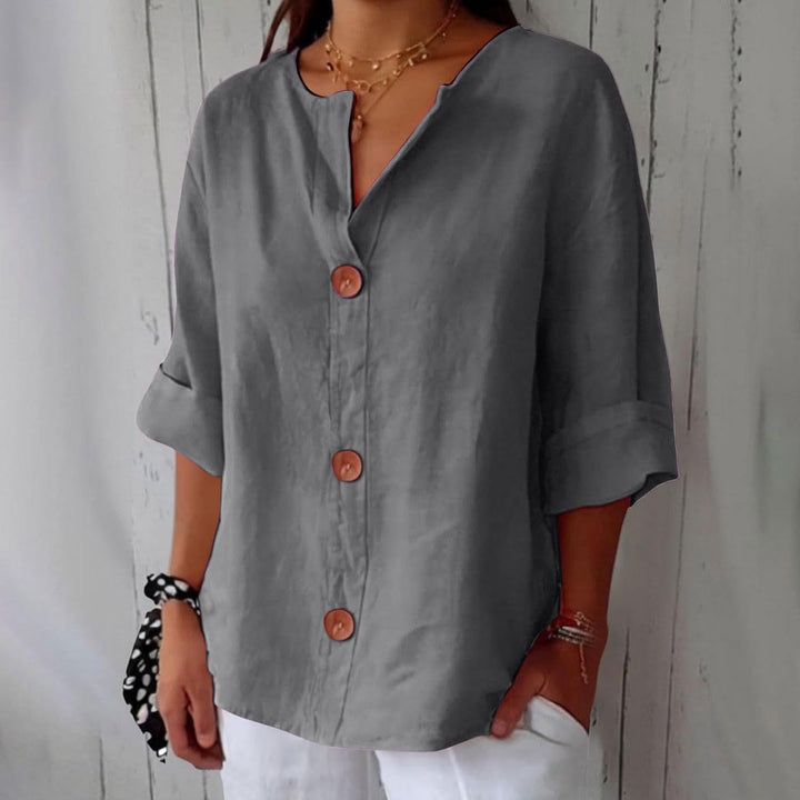 Soledad | Blusa de Lino Liviana para Verano