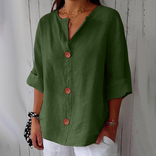 Soledad | Blusa de Lino Liviana para Verano