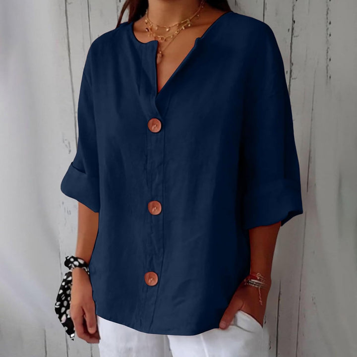 Soledad | Blusa de Lino Liviana para Verano