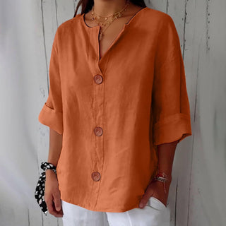 Soledad | Blusa de Lino Liviana para Verano