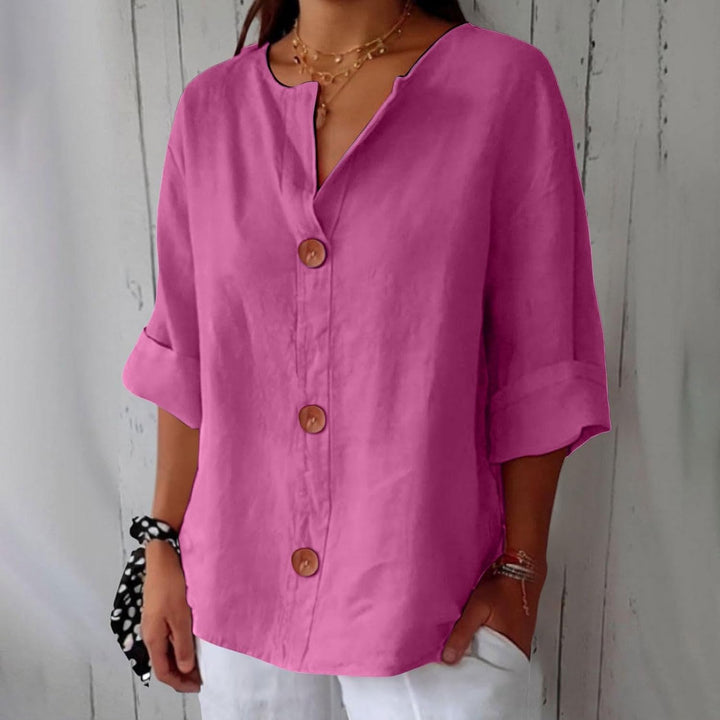 Soledad | Blusa de Lino Liviana para Verano