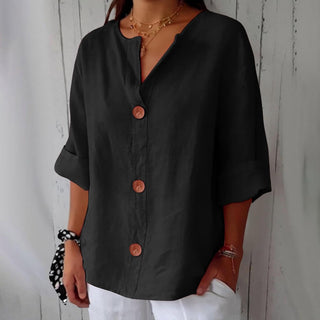 Soledad | Blusa de Lino Liviana para Verano