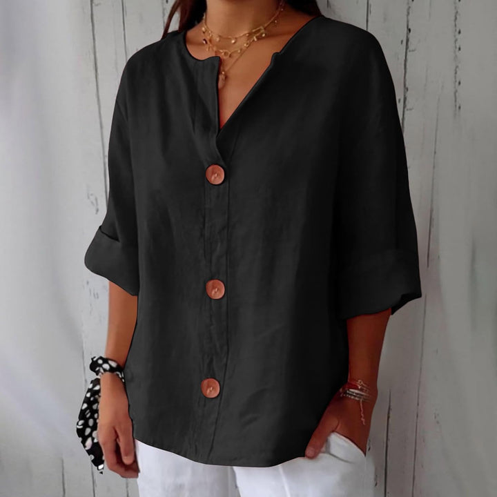 Soledad | Blusa de Lino Liviana para Verano