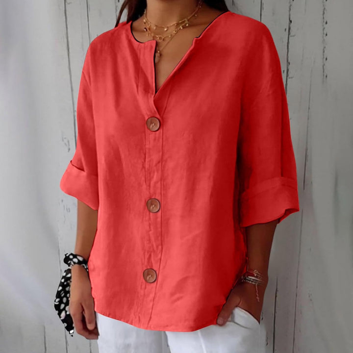 Soledad | Blusa de Lino Liviana para Verano