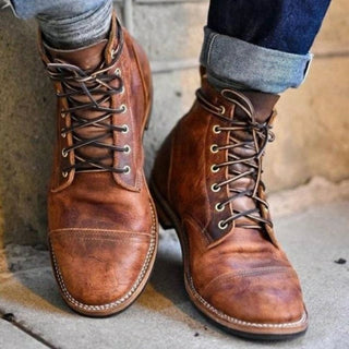 Bronx | Botas de cuero resistentes para hombre