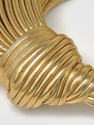 Colette | Edición Boutique - Aro Dorado Trenzado