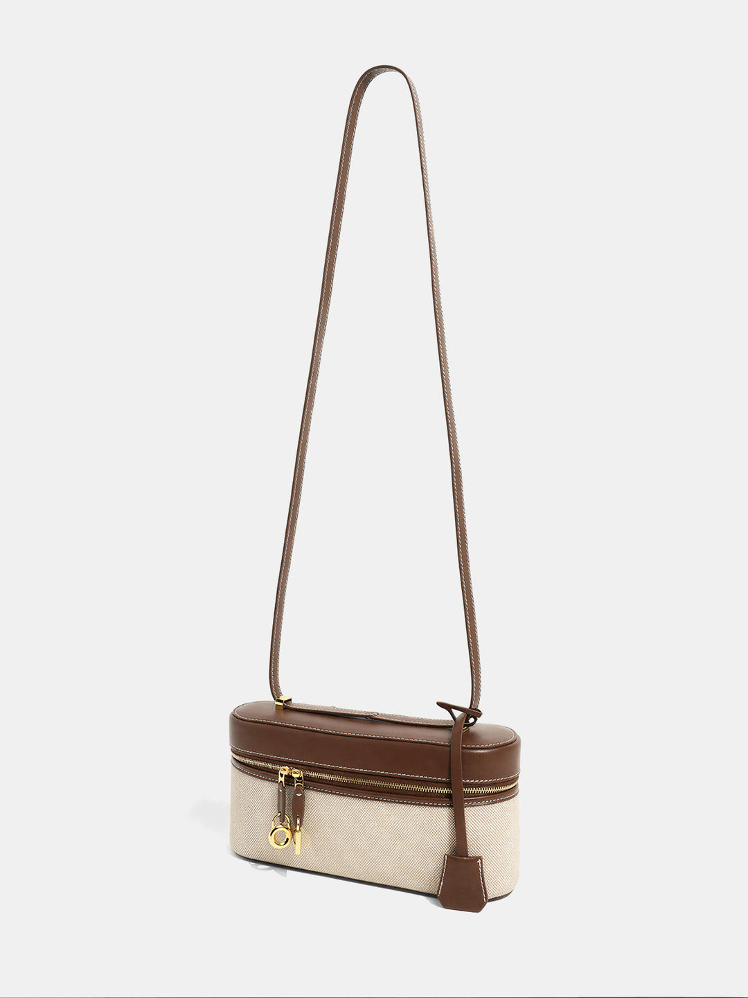 Claudia | Bicolor Structured Handbag