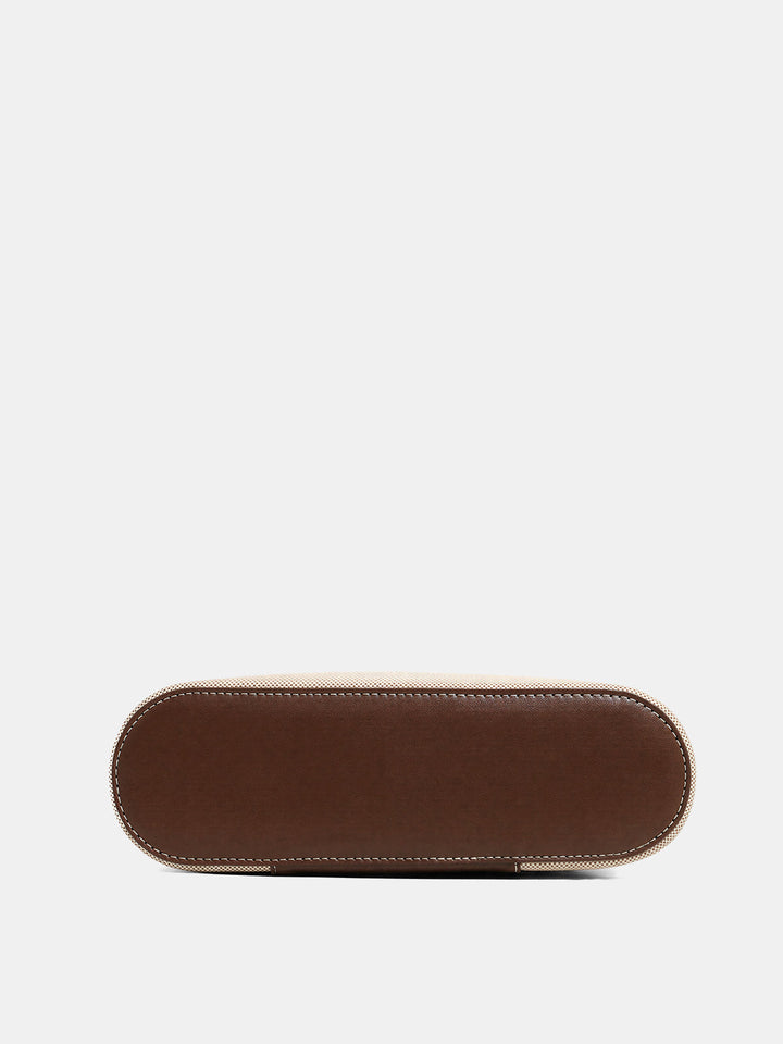 Claudia | Bicolor Structured Handbag