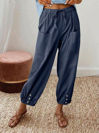 Aitana | Casual Straight-Leg Trousers