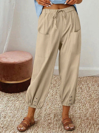 Aitana | Casual Straight-Leg Trousers