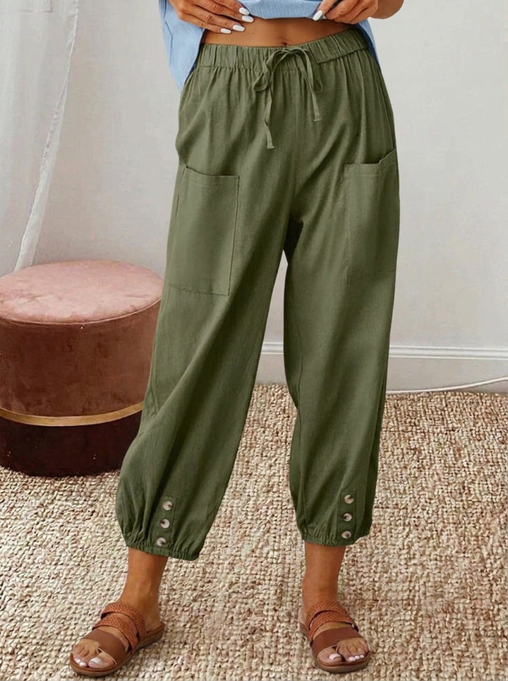 Aitana | Casual Straight-Leg Trousers