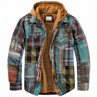 Nevio | Chaqueta Patchwork de Cuadros