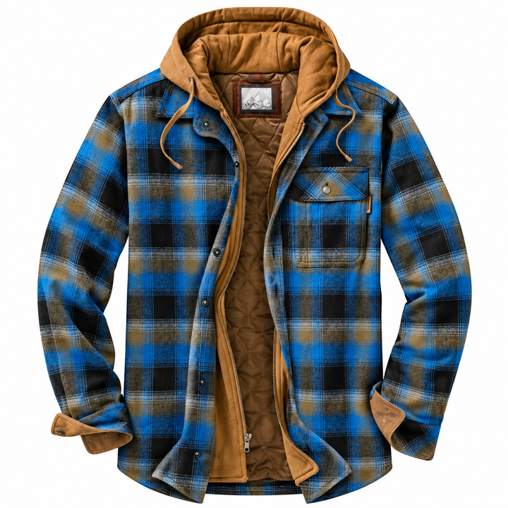Nevio | Chaqueta Patchwork de Cuadros