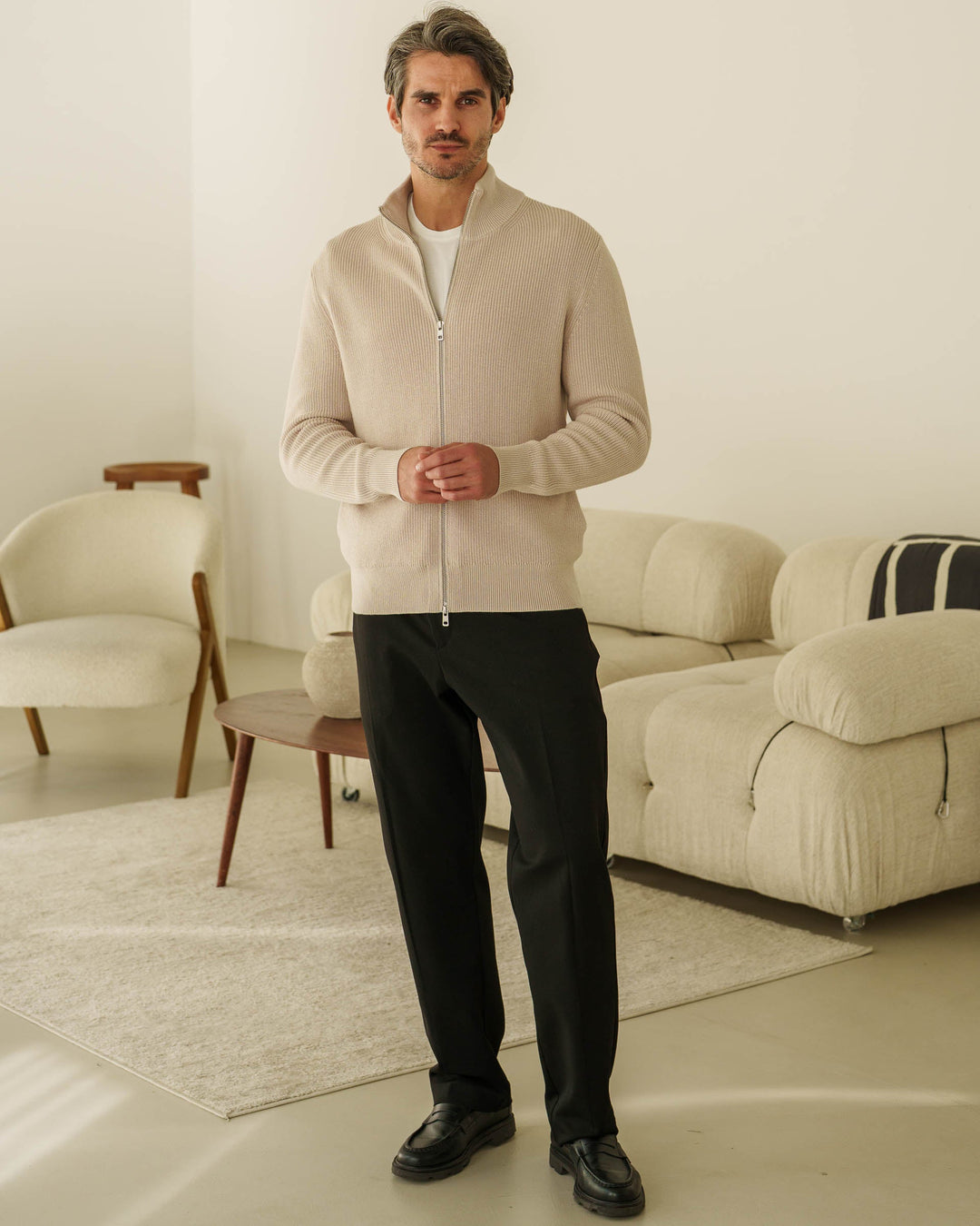 Arena Acanalado Cardigan