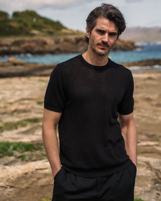 Camiseta de Malla Negra