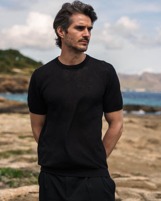 Camiseta de Malla Negra