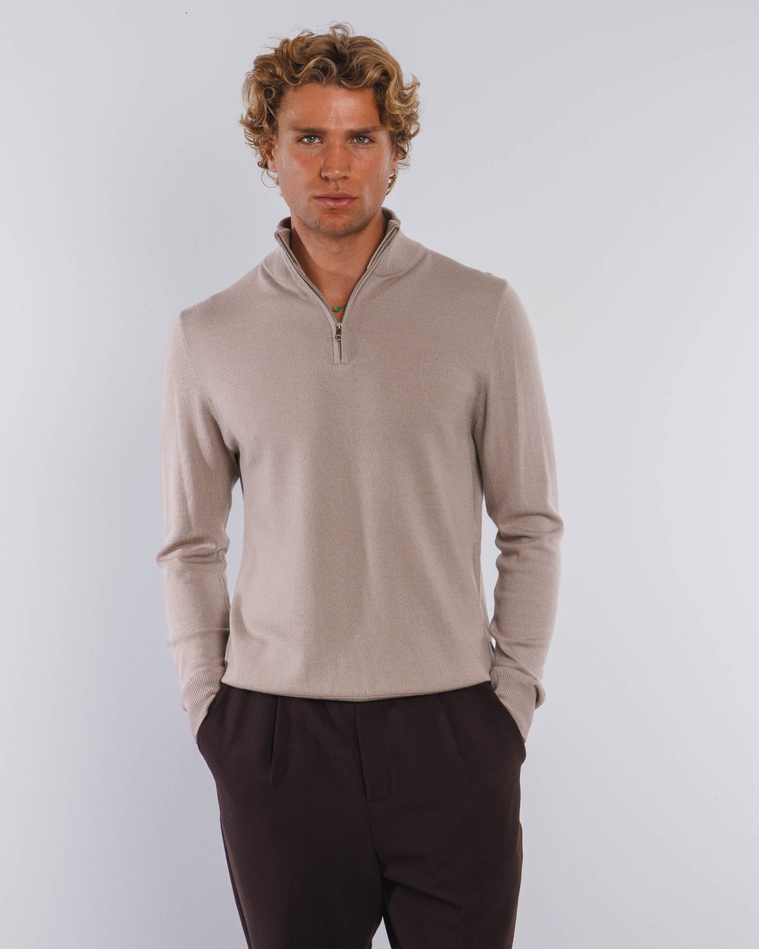 Topo Merino Half-Zip Sweater