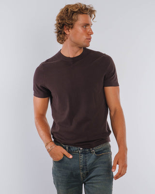 Camiseta de Punto Mezcla (Marrón)