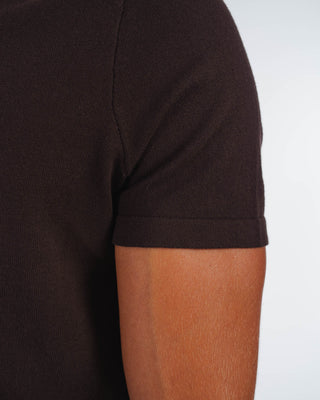 Camiseta de Punto Mezcla (Marrón)