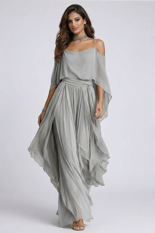 Isabela | Silver Fluid Set