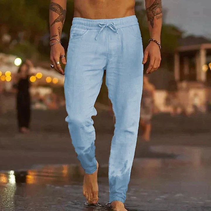 Mateo | Pantalones de Lino Ideal para la Playa
