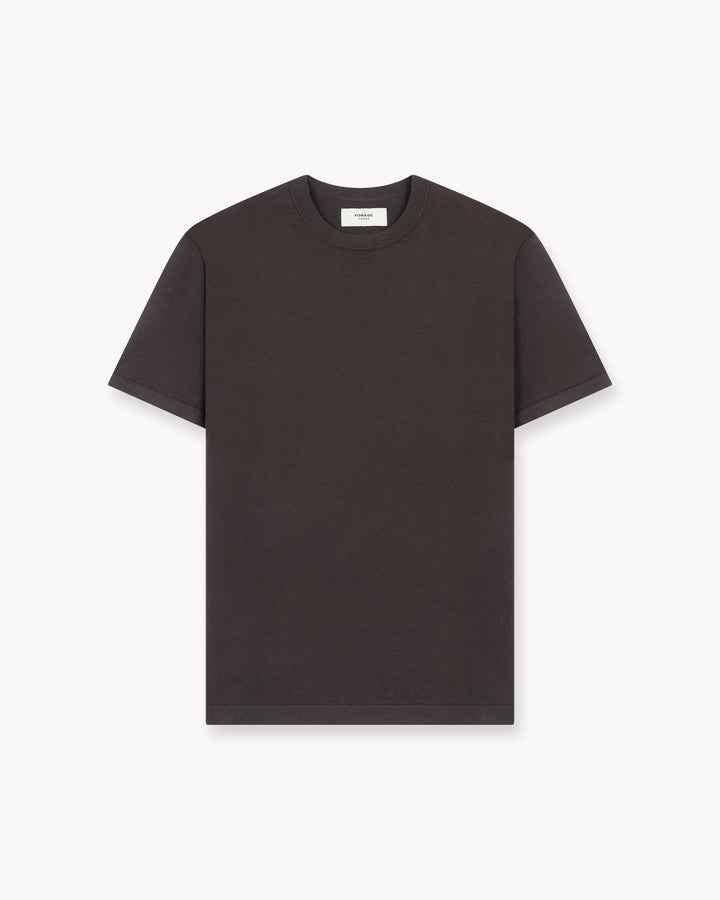Camiseta de Punto Mezcla (Marrón)