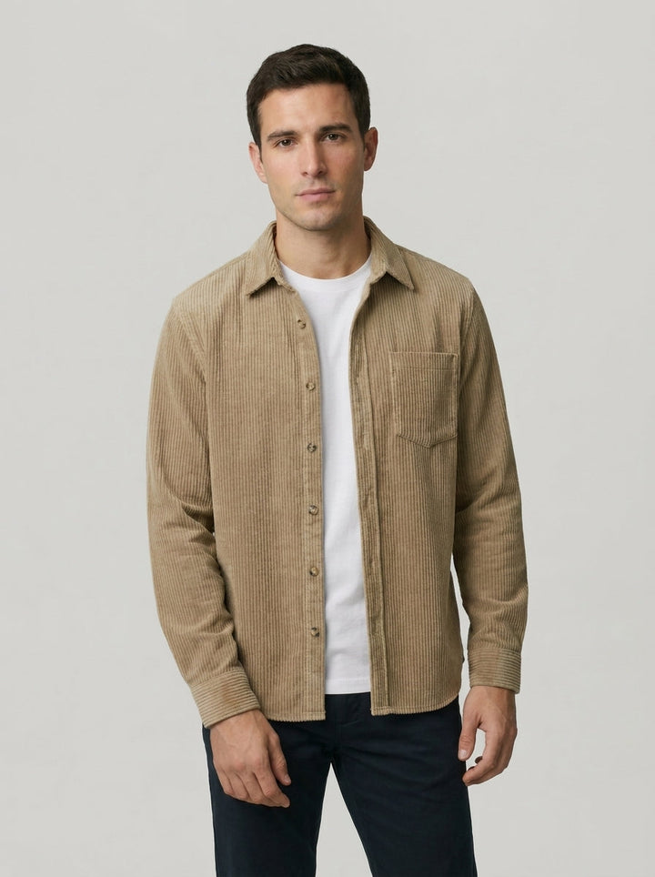 Solan | Camisa de Terciopelo