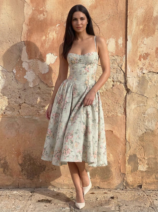 Corsé Odette - Vestido Midi Elegante