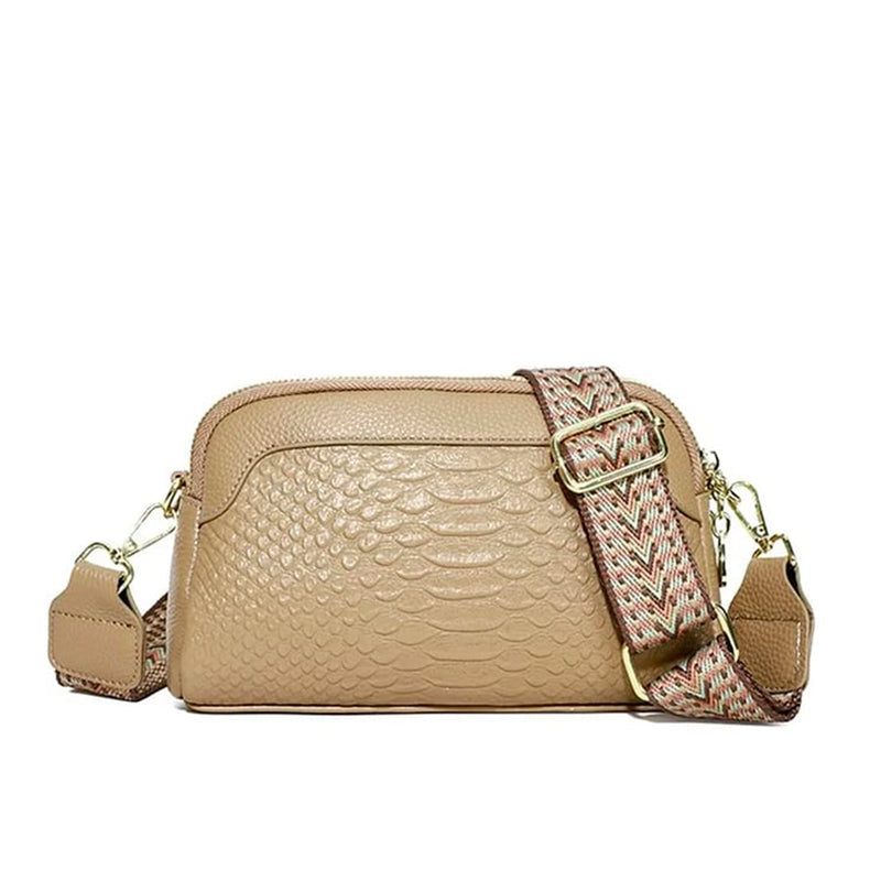Paola | Bolso de Cuero Estilo Reptil