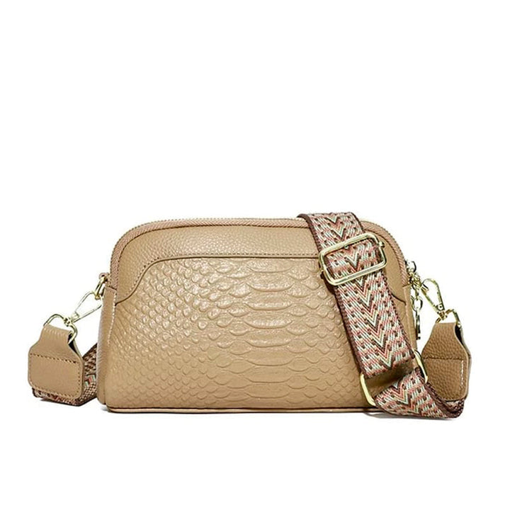 Paola | Bolso de Cuero Estilo Reptil