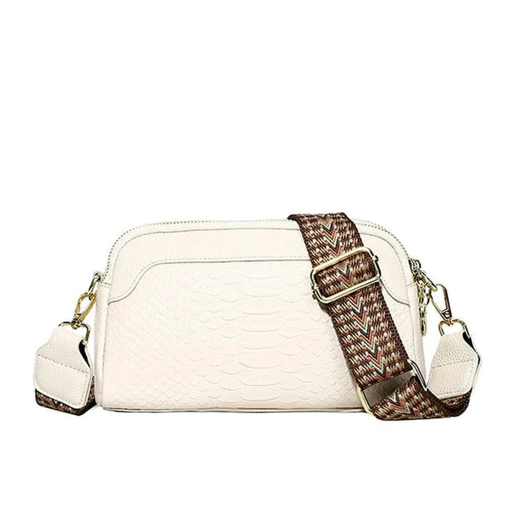 Paola | Bolso de Cuero Estilo Reptil