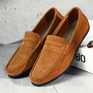 Lurano | Retro Suede Loafers