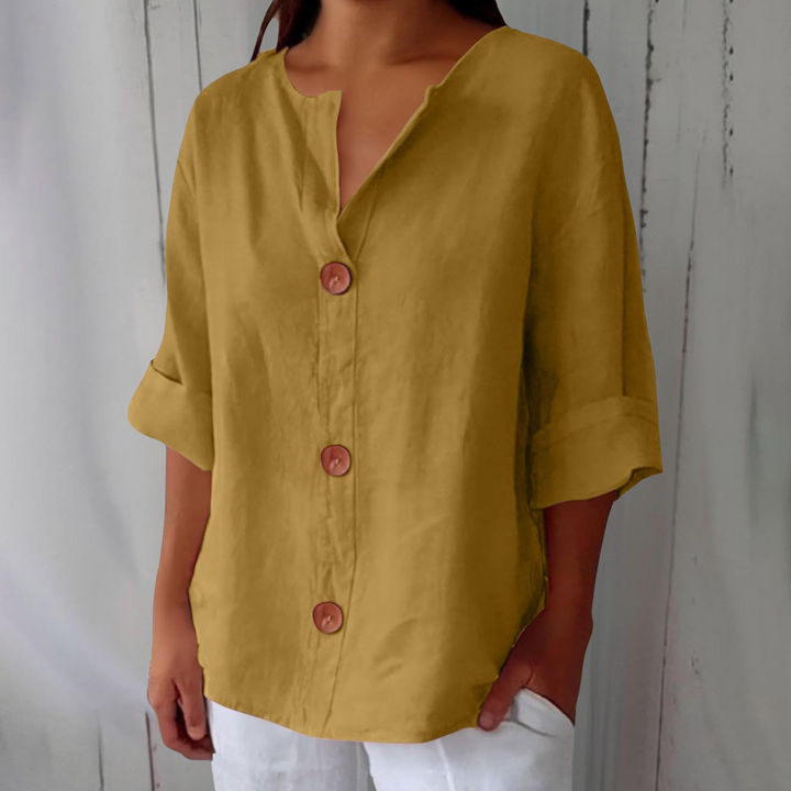 Soledad | Blusa de Lino Liviana para Verano