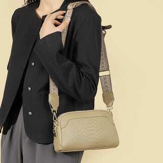 Paola | Bolso de Cuero Estilo Reptil