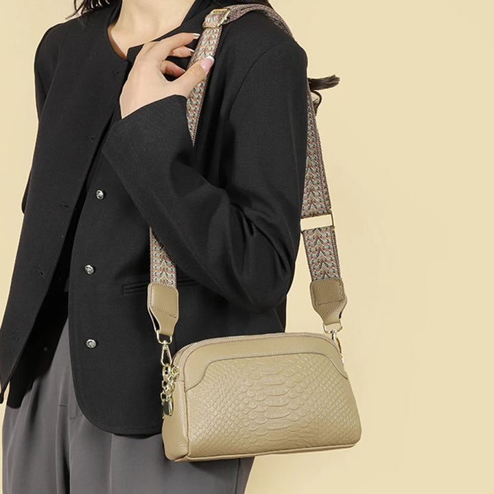 Paola | Bolso de Cuero Estilo Reptil