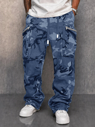 Pantalones Cargo de Camuflaje Estilo Calle Utility